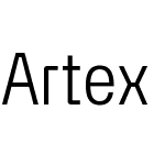 Artex SemiCondensed