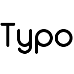 Typo Round Regular Demo