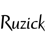 Ruzicka Freehand LT Std