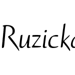 Ruzicka Freehand LT Std