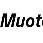 Muoto Trial