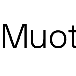 Muoto Trial