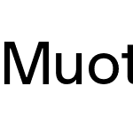 Muoto Trial