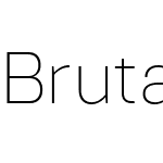 Brutal Type