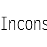 Inconsolata Condensed