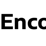 Encode Sans SemiExpanded