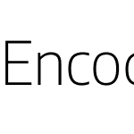 Encode Sans