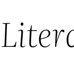 Literata 60pt