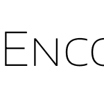 Encode Sans SC Expanded