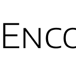 Encode Sans SC SemiExpanded