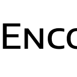 Encode Sans SC SemiExpanded