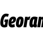 Georama Condensed