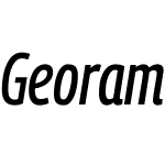 Georama Condensed