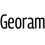 Georama Condensed