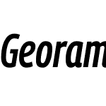 Georama Condensed