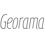 Georama Condensed