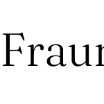 Fraunces 48pt