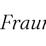 Fraunces 48pt