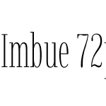 Imbue 72pt