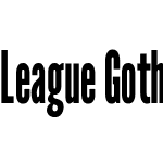 League Gothic Condensed