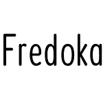 Fredoka Condensed