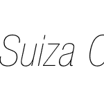 Suiza Condensed DEMO