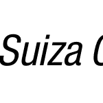 Suiza Condensed DEMO