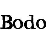 Bodoni Hand