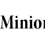 Minion Pro