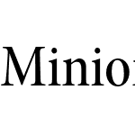 Minion Pro