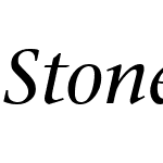 Stone Serif
