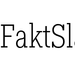 Fakt Slab Condensed