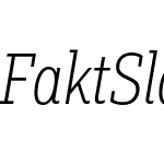 Fakt Slab Condensed