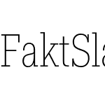 Fakt Slab Condensed