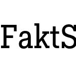 Fakt Slab SemiCondensed