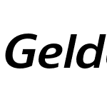 Gelder Sans