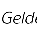 Gelder Sans