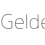 Gelder Sans