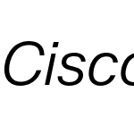 CiscoSans