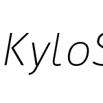 Kylo Sans