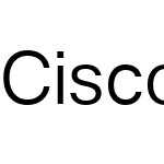 CiscoSansME Light