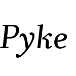 Pyke Text