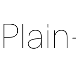 Plain