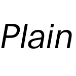 Plain