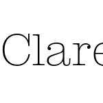 Clarendon Graphic