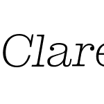 Clarendon Graphic