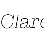 Clarendon Graphic