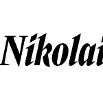 Nikolai Condensed