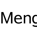 MengWenFont
