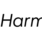 Harmonia Sans W1G